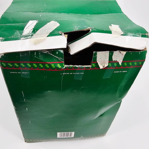 NICHOLAS MUSIC BOX 1994 HOUSE OF LLOYD CHRISTMAS AROUND THE WORLD BOX WORKING - Picture 8 of 9